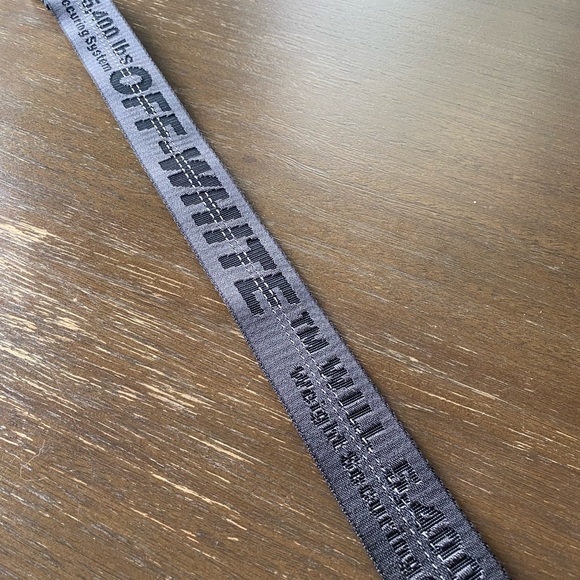 *Authentic OFF WHITE BELT* - Picture 3 of 5